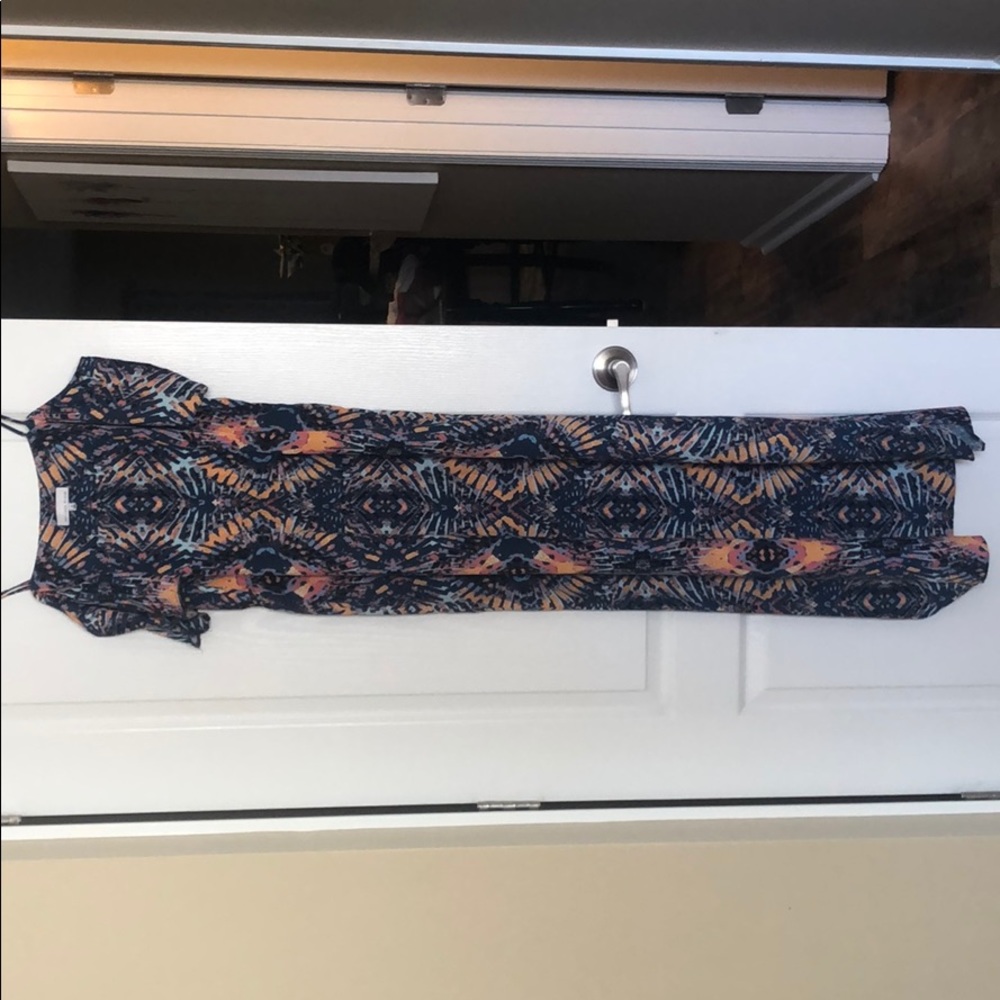 Matison Stone multi colored Maxi Dress